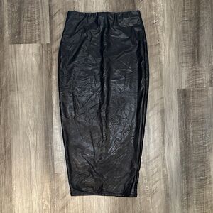 Naked Wardrobe High Waist Midi Pencil Skirt - Medium